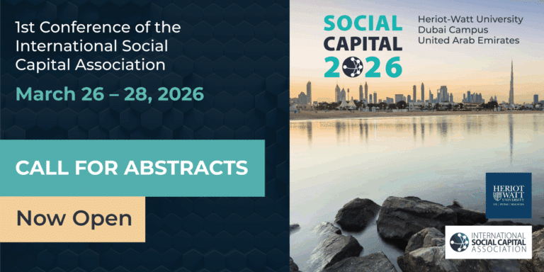 Welcome Social Capital 2026 Conference SC2026 Call For Abstracts Social 768x384 
